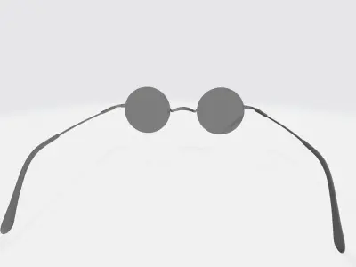 glasses pair of sunglasses 3D model