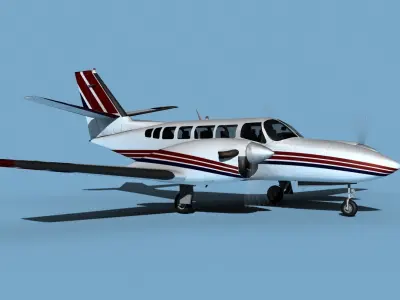 Cessna F406 Caravan II V04 3D model