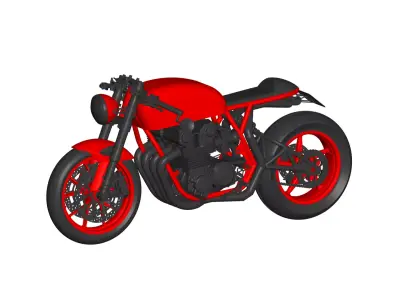  CB 750 3D model