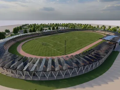 Master park-public park-Private Park Landscape 3D model