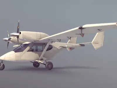 Accord-201 Default Livery Low-poly 3D model