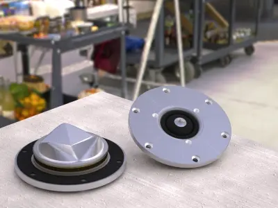 scan-speak ring radiator Free 3D model