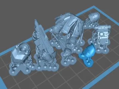 Black Knights - Crusader Squad 3D print model