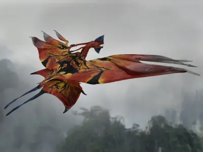 Toruk Makto Low-poly 3D model