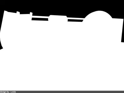 Egyptian pyramids 3D model