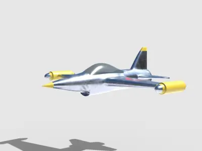 Air Craft 1 Low-poly 3D model