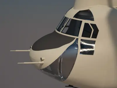 US Army Chinook CH 47 F 3D model