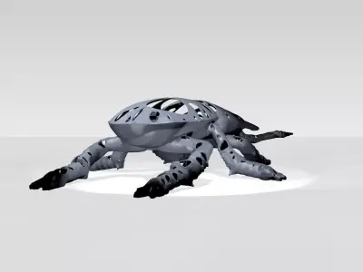 Stagbeetle Dust Voronoi 3D model