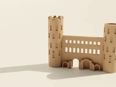 Porta Palatina 3D print model