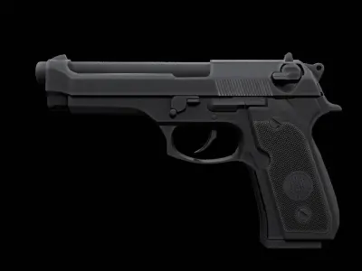 15 In 1 Weapon Pack Low-poly 3D model