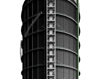Gasometer Oberhausen 3D model