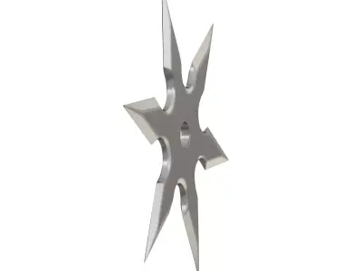 Shuriken 3D model order
