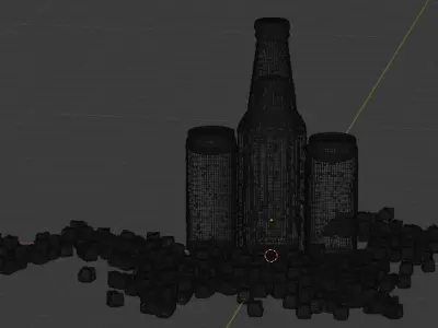 Coffe bottle 3d models 3D model