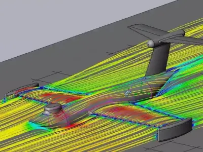Basic Ekranoplan Inspired Ground Effect Plane 3D print model