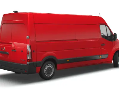 Vauxhall Movano 3500 L3H2 UK-spec 2020 3D model