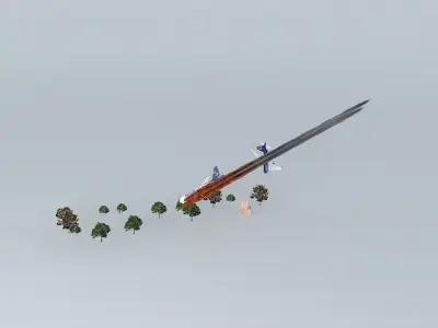 Spirit Airways 120 U.S. Airways 9302 Free 3D model