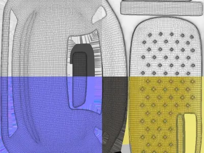 Pocket Design Radio Free 3D model