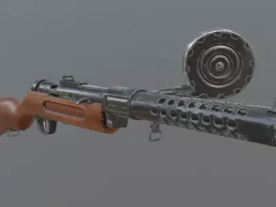 Bergmann MP18 3D model