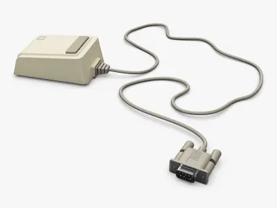 Apple Lisa A9M0050 Mouse Vintage 1983-1984 M 1 3D model