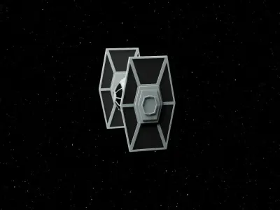 TIE Fighter 3D print model