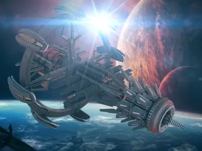 Aurus Cosmo-Drone 3D model