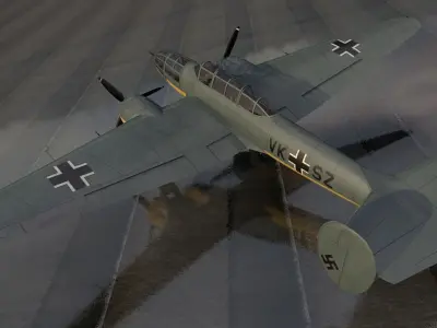 Bloch MB-174 3D model