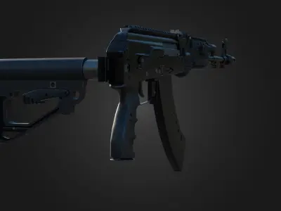 AK-203 Assault Rifle 3D model