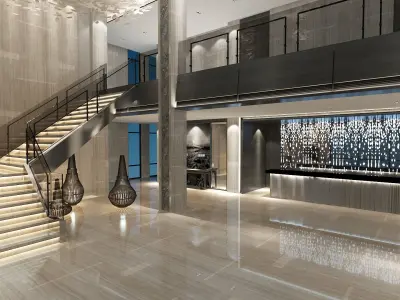 The Hotel Lobby 2 3D model