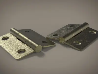 Door Hinge 3D model