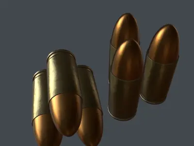 Bullet bullets Free 3D model