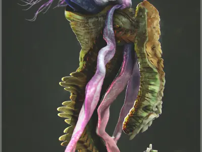 Sea Creature - Highpoly   3D model