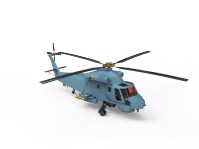 Kaman SH-2 Seasprite 3D model