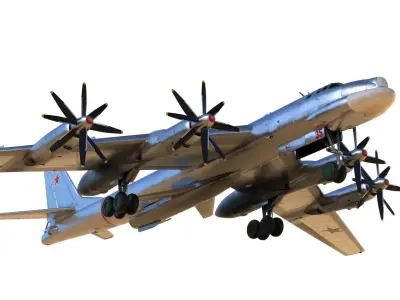 Tupolev Tu-95K Bear-B 3D model