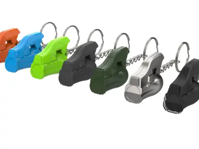 Overwatch Keychains Set part 2 - 18 Printable STL Commercial Use 3D print model