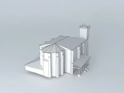 Idiazabal Church Free 3D model