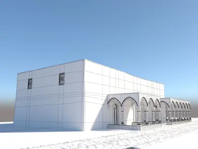 Medieval Structure 3D model