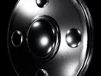 Steel Shield Free 3D model