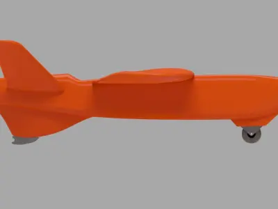 UAV Talon plane 3D model