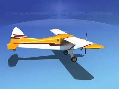 Dehaviland DH-2 Beaver SL12 3D model