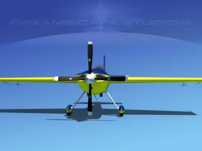 Extra Flugzeugbau EA300S V06 3D model