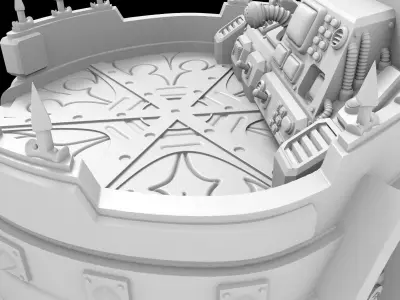 DEFENSIVE TOWER - 3D PRINT 3D print model