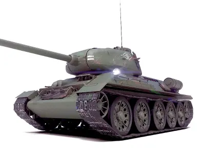 Tank T- 34 3D model