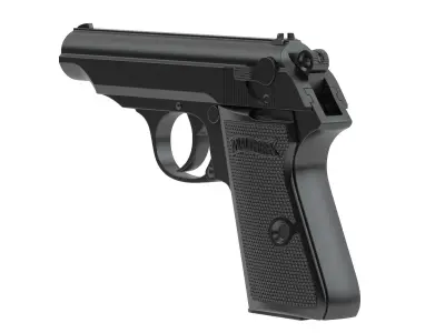 Walther PP PEG Model 48 3D model