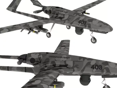 Bairaktar Night Hawk 3D model