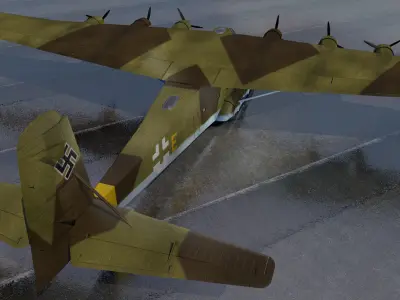 Messerschmitt Me-323D-6 Gigant 3D model