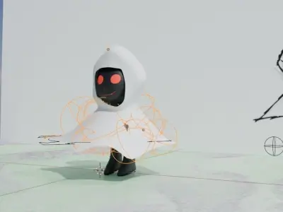CODER          GHOST OF CODE 3D model