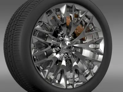 Mitsubishi Dignity wheel 3D model