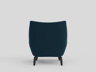Armchair Willow Free 3D model