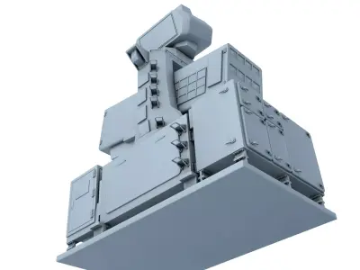 Sea Oryx Missile Launcher 3D model