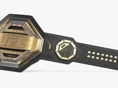 UFC Championship Belt 3D model purchase